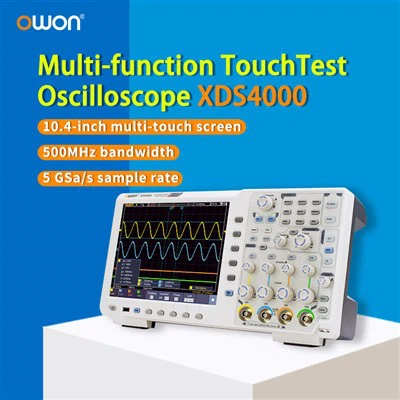Oscilloscopio digitale da 350 MHz/500 MHz serie XDS4000